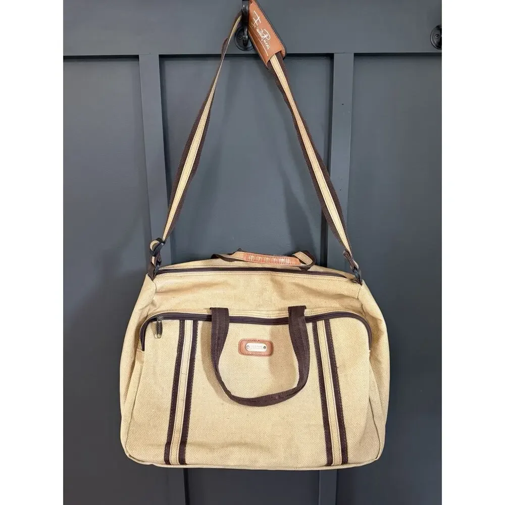Emilio Pucci Duffel Travel Luggage Gym Shoulder Bag Tote Vintage MCM 70's Unisex